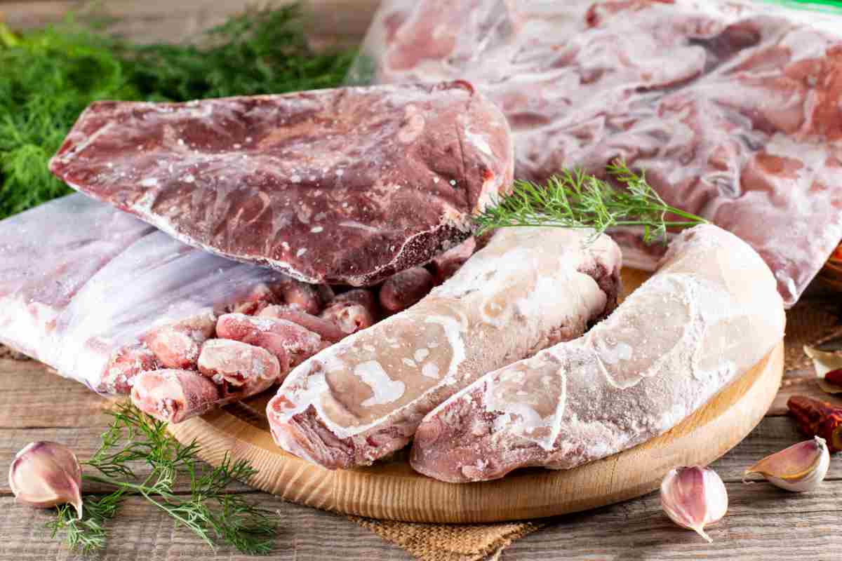 Carne congelata