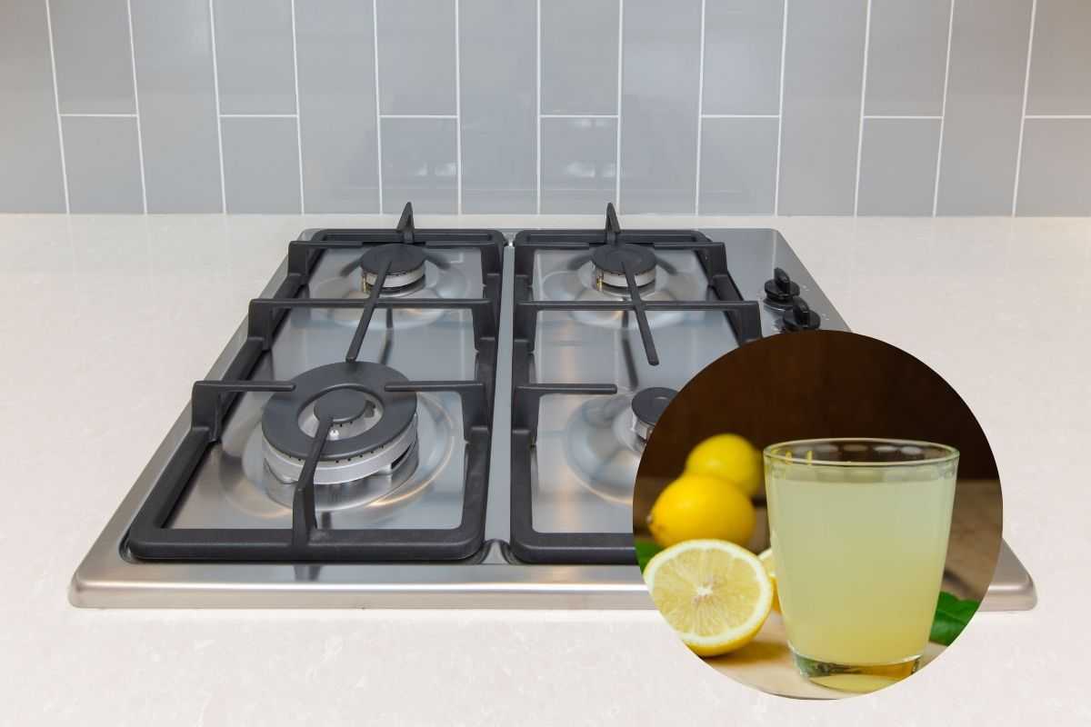 piano cottura rendilo lucido con questo